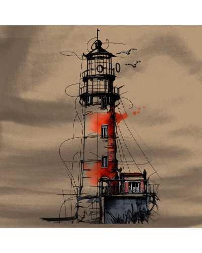 Sudadera hombre con capucha El Faro