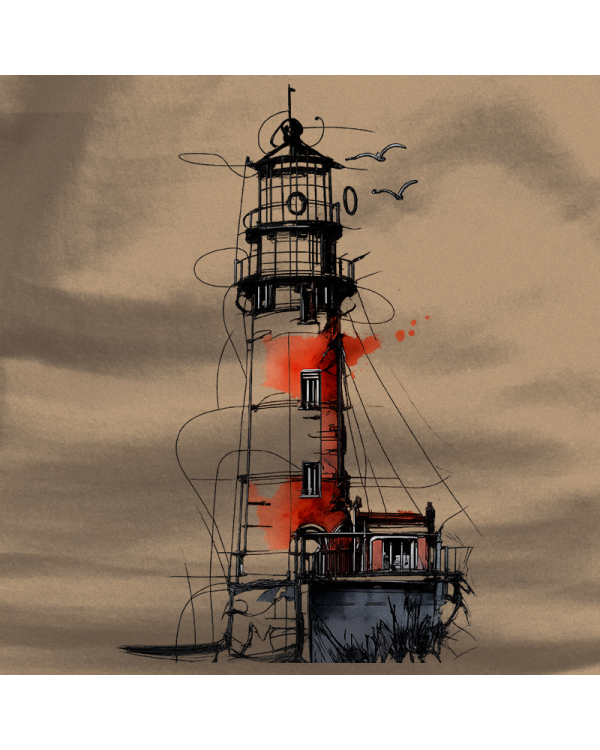 Sudadera hombre con capucha El Faro