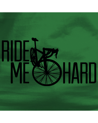 Diseño sobre la dualidad de la expresión ride me hard.