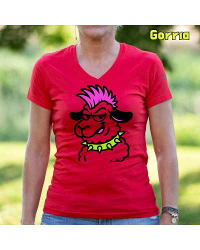 Emakumeen Kamiseta - Latxa Punk