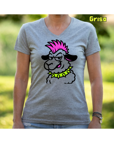 Emakumeen Kamiseta - Latxa Punk