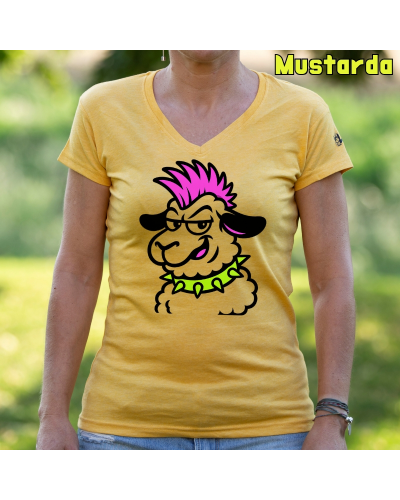 Emakumeen Kamiseta - Latxa Punk