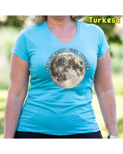 Emakumeen Kamiseta - Ilargiraino