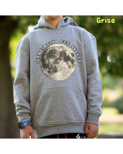 Haurren jertsea kaputxarekin – Ilargiraino