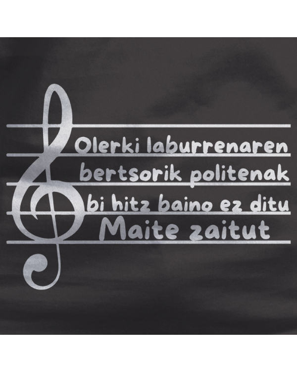 Gizonezkoen Txanodun Jertsea - Maite Zaitut