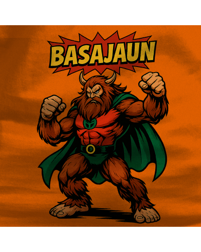 Haurren jertsea kaputxarekin – Basajaun Komic