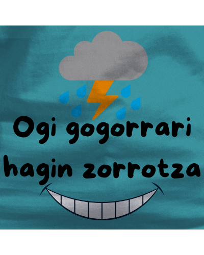 Emakumeen Kamiseta - Ogi Gogorrari Hagin Zorrotza