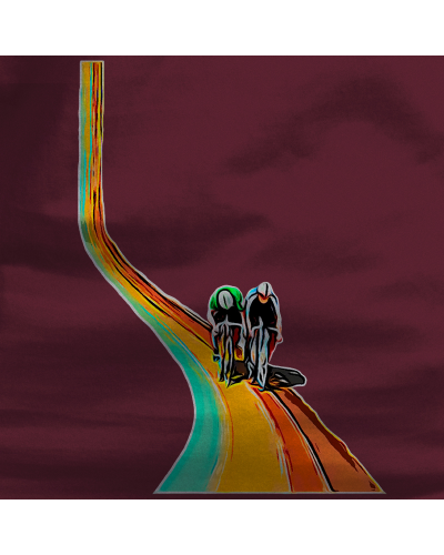 Cyclist Rainbow