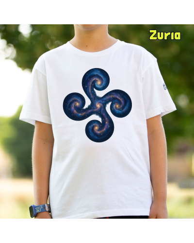 Haur Kamiseta -  Lauburu Galaxia