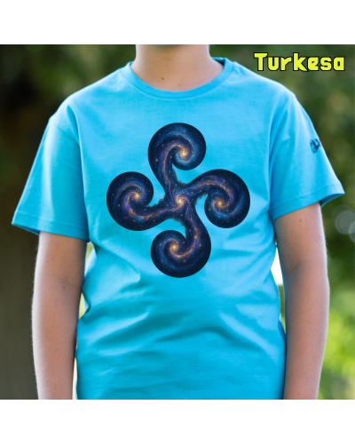 Haur Kamiseta -  Lauburu Galaxia