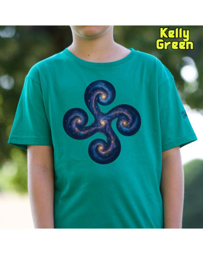 Haur Kamiseta -  Lauburu Galaxia