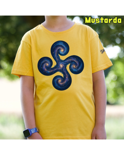 Haur Kamiseta -  Lauburu Galaxia