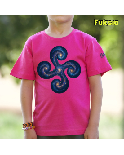Haur Kamiseta -  Lauburu Galaxia