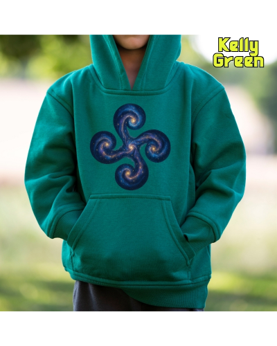 Haurren jertsea kaputxarekin - Lauburu Galaxia