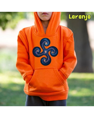 Haurren jertsea kaputxarekin - Lauburu Galaxia