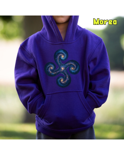 Haurren jertsea kaputxarekin - Lauburu Galaxia