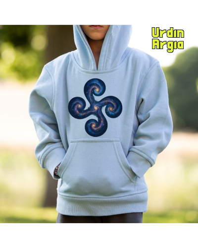 Haurren jertsea kaputxarekin - Lauburu Galaxia