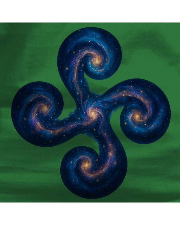 Haurren jertsea kaputxarekin - Lauburu Galaxia