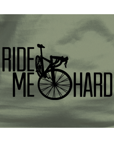 Diseño sobre la dualidad de la expresión ride me hard.