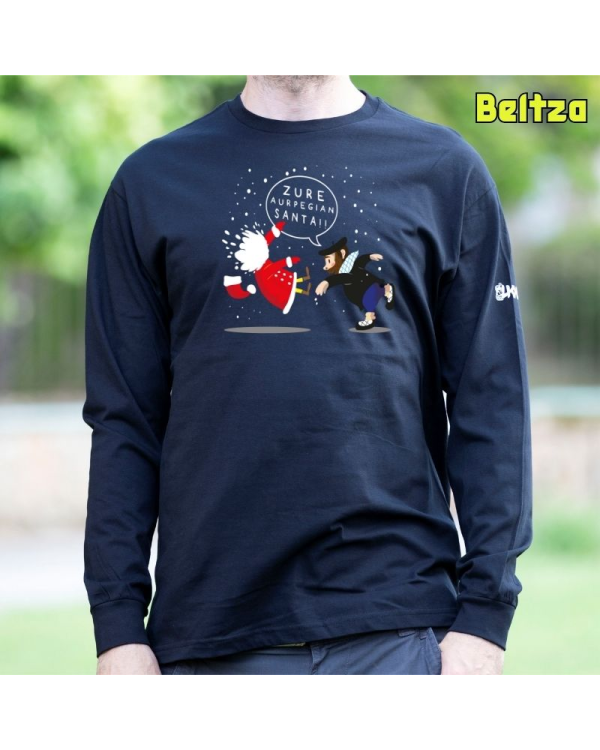 Gizonezkoen Kamiseta Mahuka Luzea - ZURE AURPEGIAN