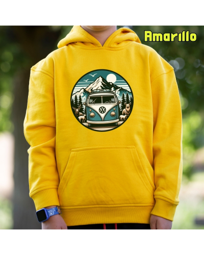 Sudadera niño con capucha Nature Connection