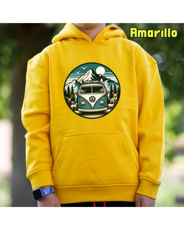 Sudadera niño con capucha Nature Connection