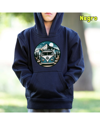 Sudadera niño con capucha Nature Connection