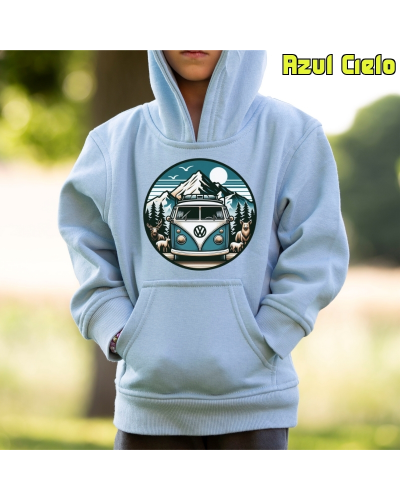 Sudadera niño con capucha Nature Connection