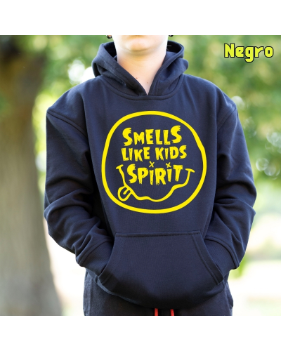 Sudadera Capucha Niño - SMELLS LIKE TEEN SPIRIT