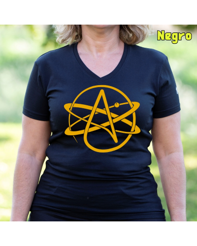 Camiseta Mujer Atheism - manga corta