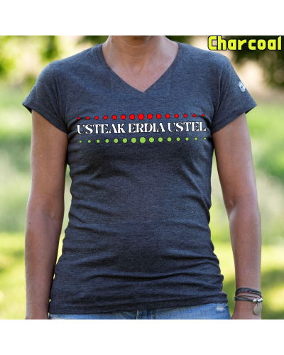 Camiseta Mujer Usteak - manga corta