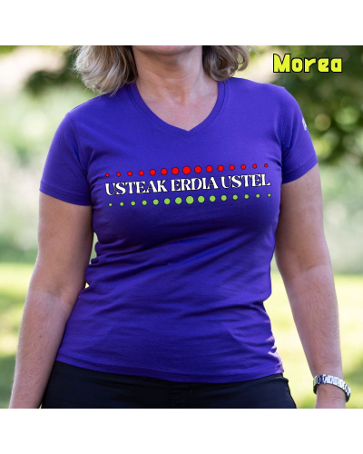 Camiseta Mujer Usteak - manga corta