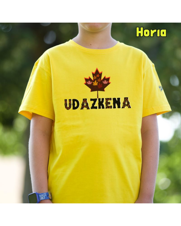 Camiseta niño Udazkena - manga corta
