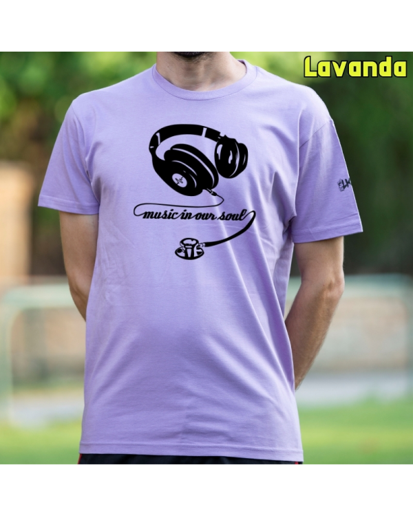Camiseta Hombre Manga Corta - Listen To Soul