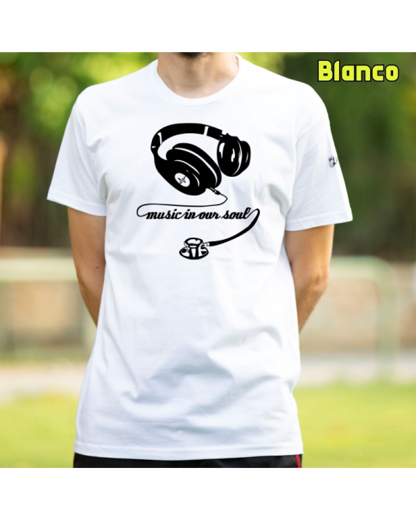 Camiseta Hombre Manga Corta - Listen To Soul