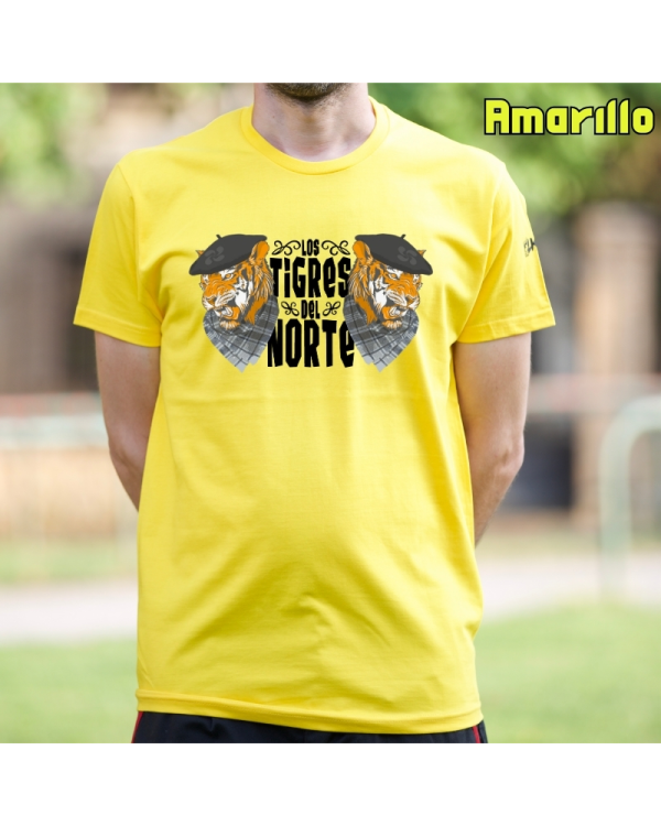 Camiseta Hombre Manga Corta - Los Tigres Del Norte