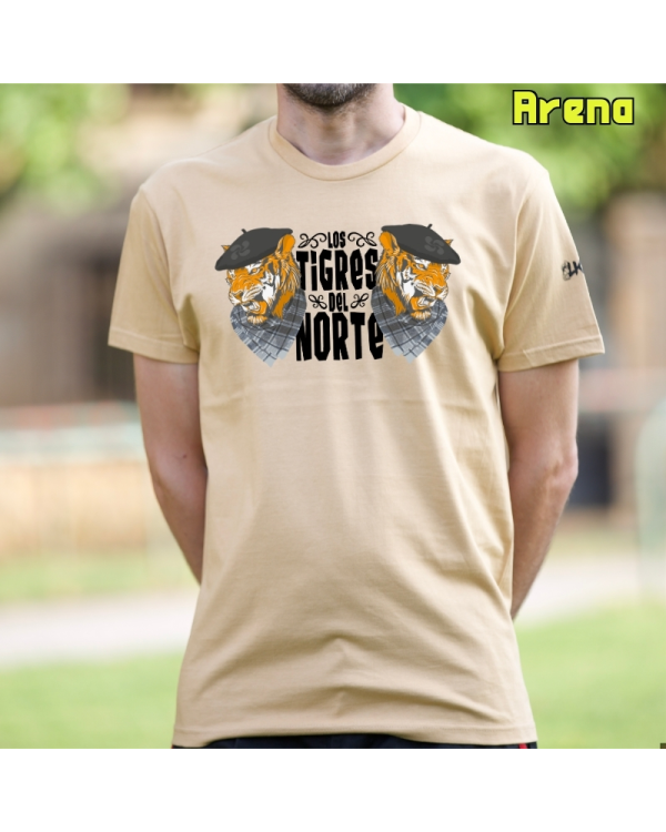 Camiseta Hombre Manga Corta - Los Tigres Del Norte