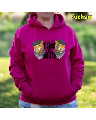 Sudadera mujer con capucha - Los Tigres Del Norte