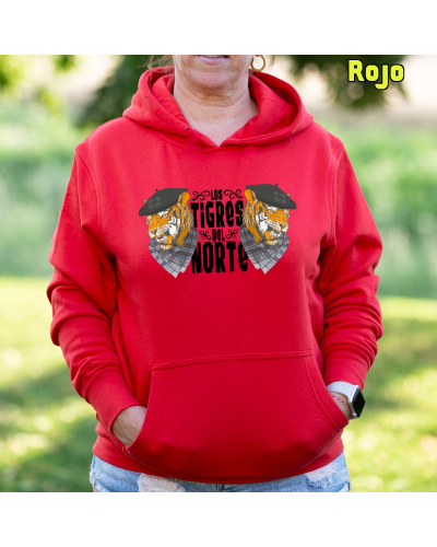 Sudadera mujer con capucha - Los Tigres Del Norte