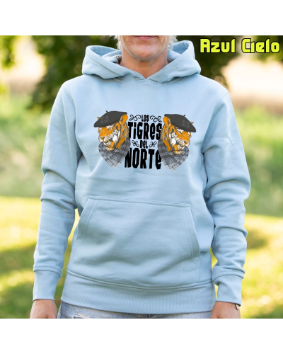 Sudadera mujer con capucha - Los Tigres Del Norte
