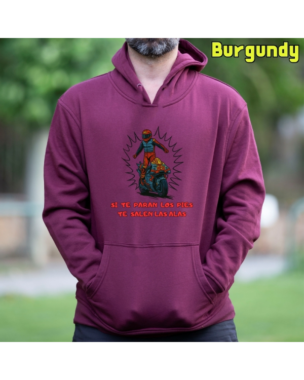 Sudadera hombre con capucha - Alas