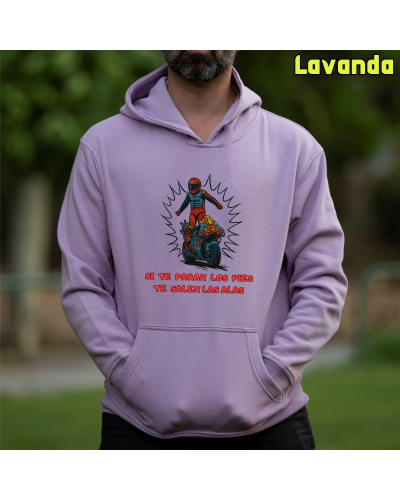 Sudadera hombre con capucha - Alas