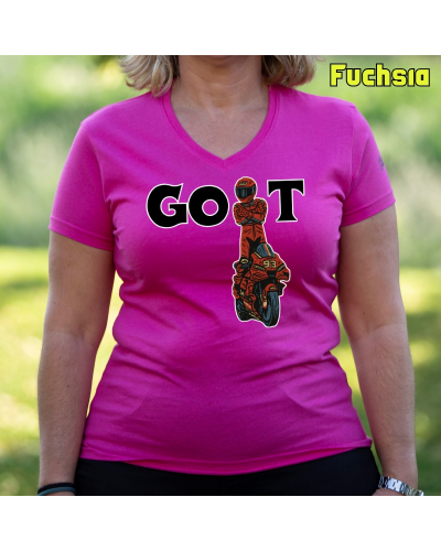 Camiseta mujer manga corta - GOAT
