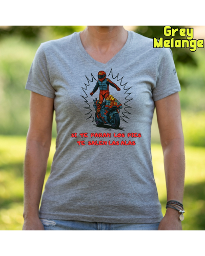 Camiseta mujer manga corta - ALAS