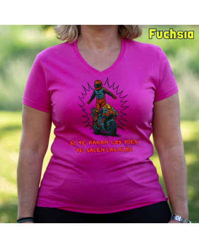 Camiseta mujer manga corta - ALAS