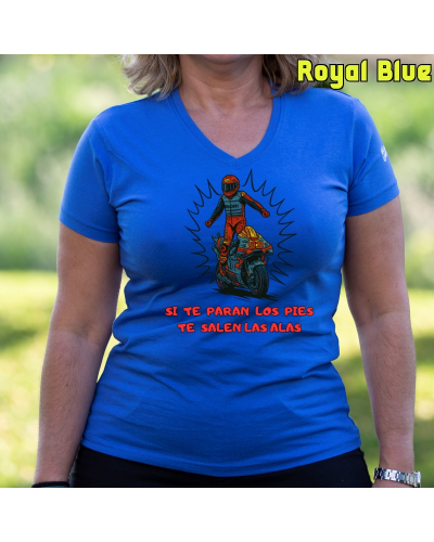 Camiseta mujer manga corta - ALAS