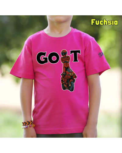 Camiseta niño manga corta - GOAT