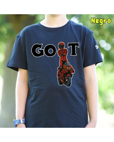 Camiseta niño manga corta - GOAT