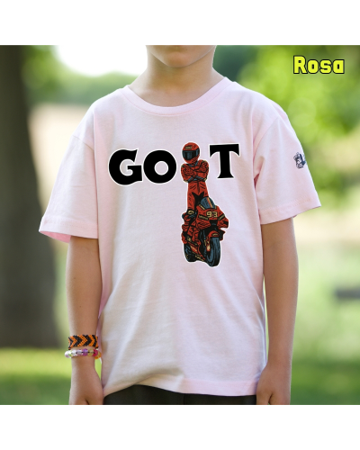 Camiseta niño manga corta - GOAT