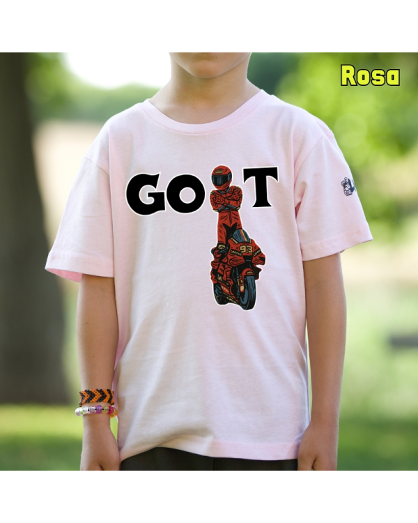 Camiseta niño manga corta - GOAT